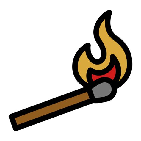 Matchstick Generic Outline Color icon