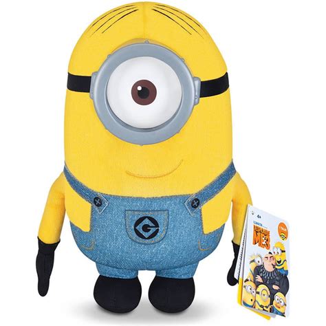 Despicable Me 3 Deluxe Talking Huggable Minion Stuart Plush - Walmart.com