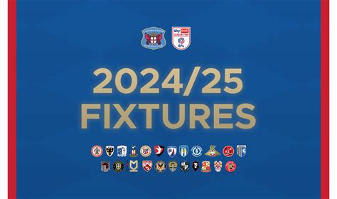 2024/25 FIXTURES CONFIRMED | Carlisle United Football Club