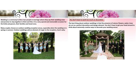 5 Reasons Why You Should Say your Wedding Vows Outdoor 5 Reasons Why You Should Say your Wedding ...