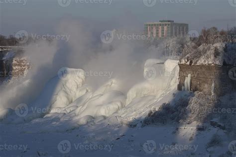 Winter Niagara Falls 5436758 Stock Photo at Vecteezy