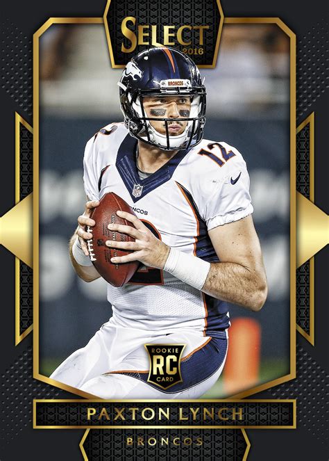 2016 Panini Select NFL Football Cards Checklist - LOADED With Shiny!