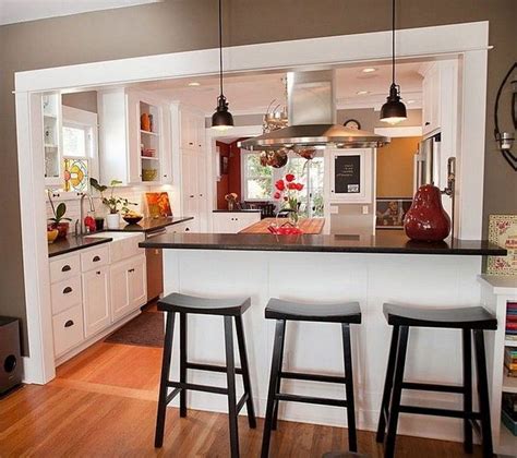 35+ STUNNING SMALL OPEN KITCHEN AND DINING ROOM LAYOUT BREAKFAST BARS ...