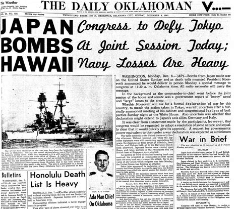 Remembering Pearl Harbor: 10 front pages following the attack on Pearl Harbor