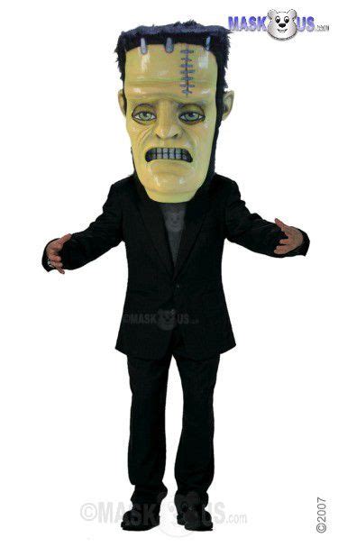 Franky, Deluxe Adult Size Frankenstein Monster Halloween Mascot Costume - T0271 - MaskUS.com