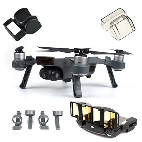 DJI Spark Accessories Set Combo Lens Cap Sun Shade Camera Cover ...