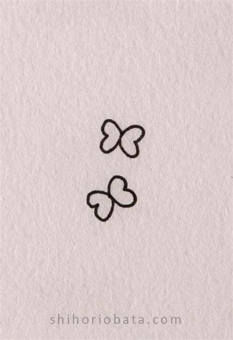 20 Easy Butterfly Drawing Ideas Cute Easy Doodles, Cute Doodles Drawings, Easy Drawings Sketches ...