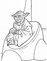 Coloring Gon Jinn Disegni Skywalker Starwars Maestro Coloriez Colorat  sketch template