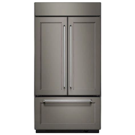 Shop KitchenAid 24.2-cu ft Counter-Depth Built-in French Door ...