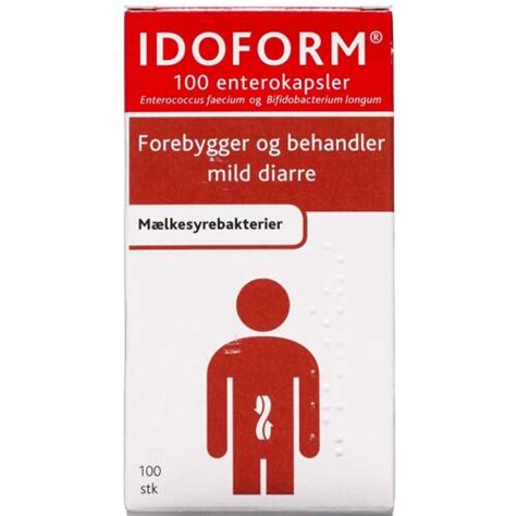 Idoform Kapsler 100 stk. | apotekeren.dk | Køb online nu!