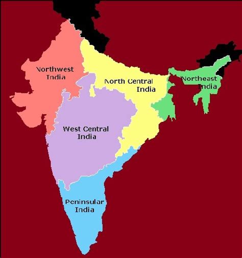 Locate peninsula in physical map of India - Social Science - How When ...