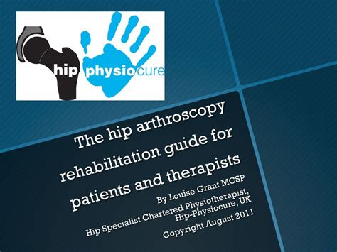 hip arthroscopy rehabilitation part one | Hip arthroscopy, Hip surgery recovery, Hip workout