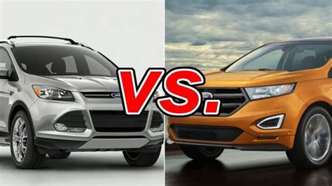 Ford Escape vs Ford Edge - CarsDirect