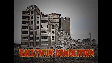 Ballymun Demolition - YouTube