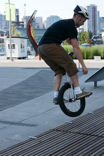 Unicycle tricks/skills | Was down in the Olympic Village are… | Flickr