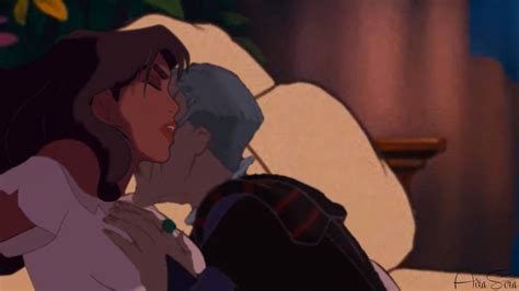 Frollo and Esmeralda - In the bedroom by AiraChica on DeviantArt