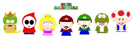 Super Mario South Park by Juggernaut-Art on DeviantArt