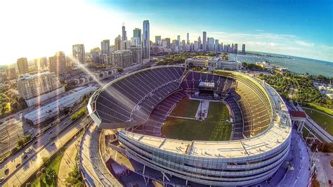 Soldier Field Chicago IL USA | Dronestagram | Soldier field, Chicago il, Chicago ord