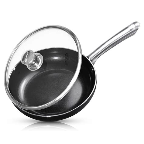 Frying Pan with lid – 24cm – Ceramic Non Stick Chemical Free Coating - Classics With Modern ...