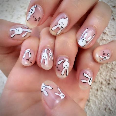 50+ Best Nails with rabbits images 2018 | Гвоздь, Ногти, Дизайнерские ногти