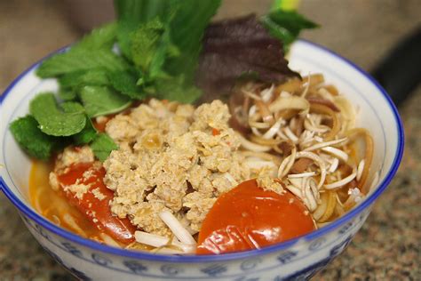 Bun Rieu – Vietnamese Crab Noodle Soup – Hungry Wanderlust