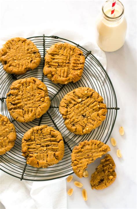 Vegan Peanut Butter Cookies | The Veg Space vegan recipes