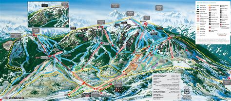 Snowmass Piste Map / Trail Map