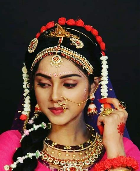 Mallika singh as Radharani | Radha krishna wallpaper in 2019