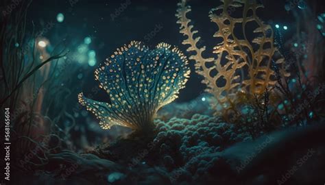 Underwater Algae, bioluminescent, Fish in Aquarium, Under the Sea ...