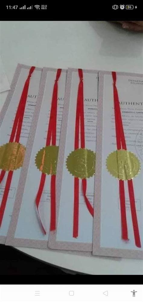 REd Ribbon or Apostille DFA APOSTILLE... - Jessy Assistance