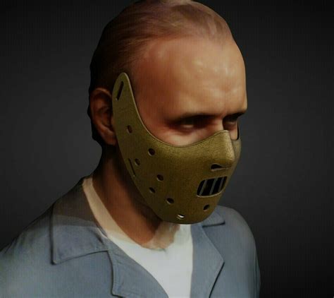 3D file Hannibal Lecter Mask・3D printing template to download・Cults