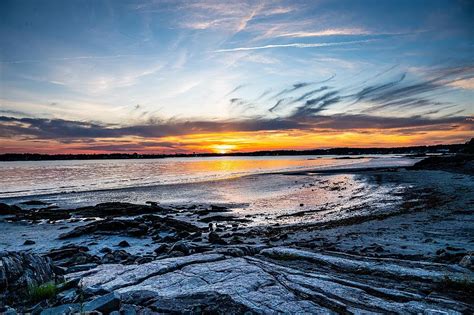 Portsmouth Harbor Sunset Photograph by Thomas Doyle - Fine Art America