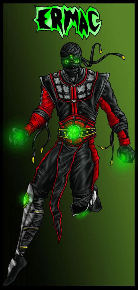 Ermac! MK9 Fan Art!!