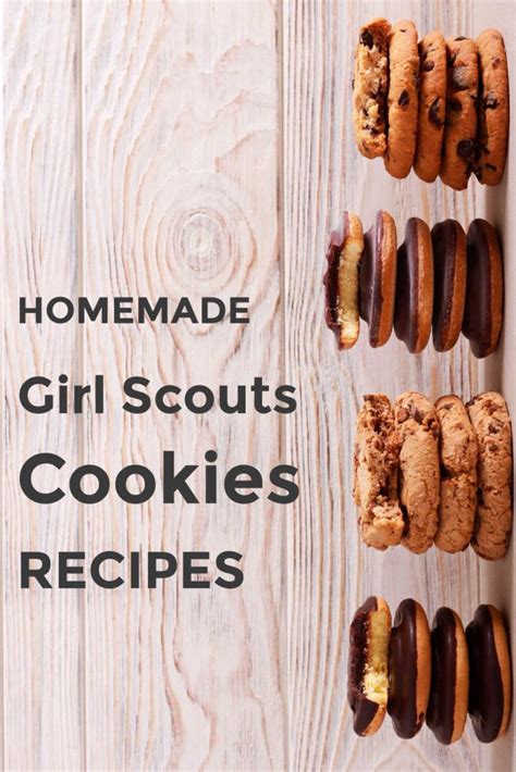 Copy Cat Girl Scout Cookies recipes