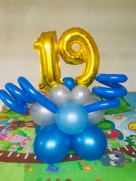 19th Balloon Bouquet | Balloon bouquet, Balloons, Bouquet