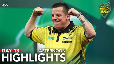 INTO THE QUARTERS! D13 Afternoon Highlights - 2023/24 Paddy Power World Darts Championship