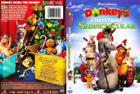 Donkey's Christmas Shrektacular - Movie DVD Scanned Covers ...