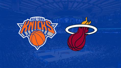 New York Knicks Vs. Miami Heat @ Madison Square Garden