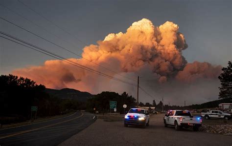 Wildfire burns empty Boy Scouts' buildings in dry New Mexico