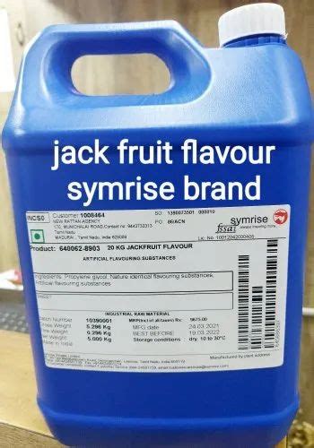 Symrise Food Flavour - Vanilla Rich Flavour Distributor / Channel ...