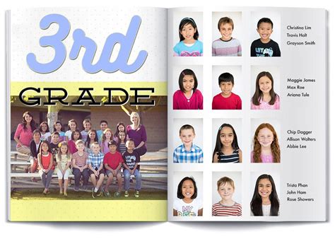 50 Creative Yearbook Layouts for K - 12 | Shutterfly