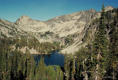 Wallowa Mountains and Eagle Cap Wilderness Area near LaGrande and Baker ...