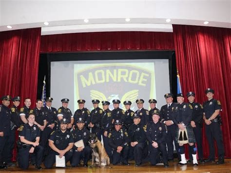 Monroe Police Officers Honored | Monroe, CT Patch