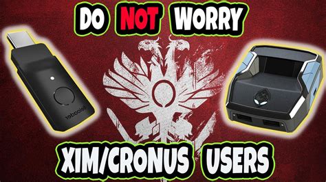 DO NOT WORRY MY XIM/CRONUS FRIENDS, you will be SAFE with these simple tricks!!!! - YouTube