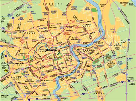 Shanghai Travel Guide Map - China Trekking Guide, Route, Map, Photo