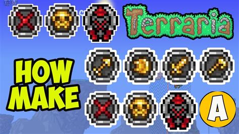 Terraria how to get Emblems (ALL 7) (2024) | How to farm Emblems in ...