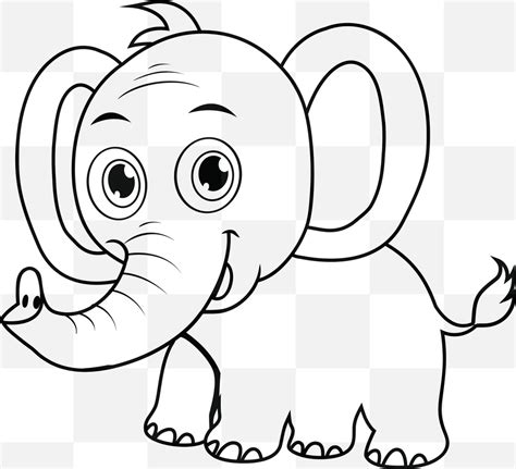 1280 x 1164 px | Cute Baby Elephant PNG Images with Transparent Background:...