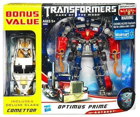 Transformers Dark of the Moon Optimus Prime Exclusive Voyager Action Figure Hasbro Toys - ToyWiz