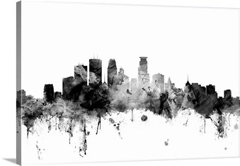 Minneapolis Minnesota Skyline | Great Big Canvas