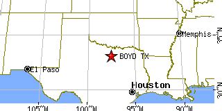 Boyd, Texas (TX) ~ population data, races, housing & economy